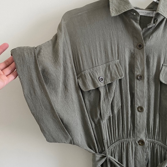 MINKPINK Collared Maxi Dress - Picture 7 of 16